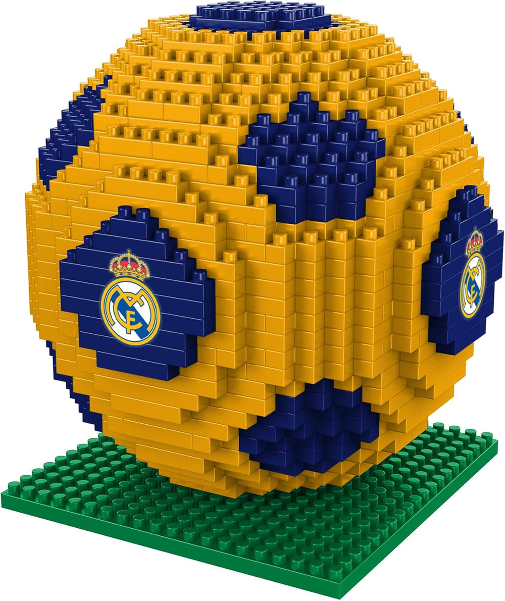 FOCO Offizielles Lizenzprodukt Manchester City FC BRXLZ 3D-Fußball-Konstruktionsspielzeug Modell In alternativer Teamfarbe