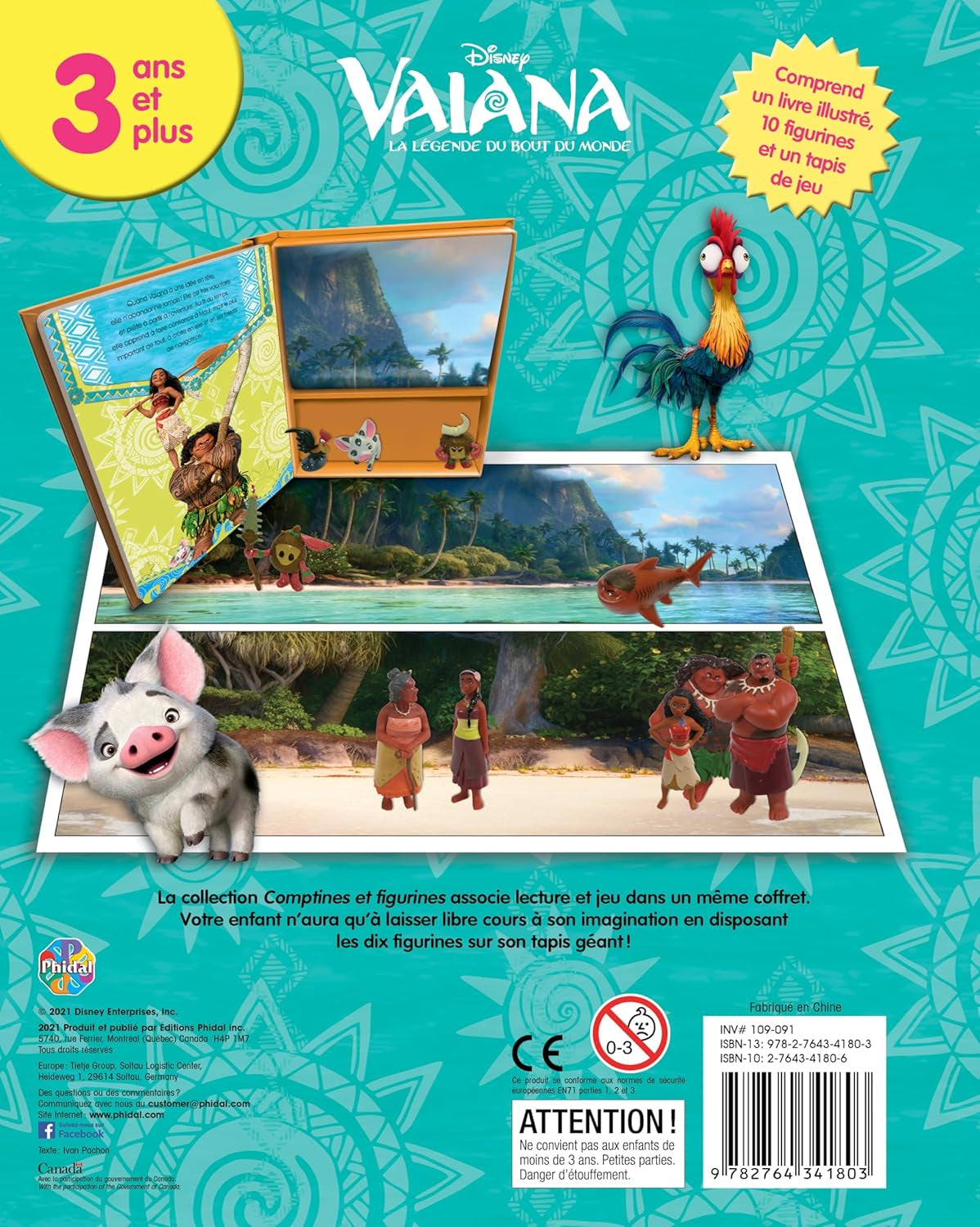 Disney Vaiana Rhymes și personaje Action figures Naty Shop