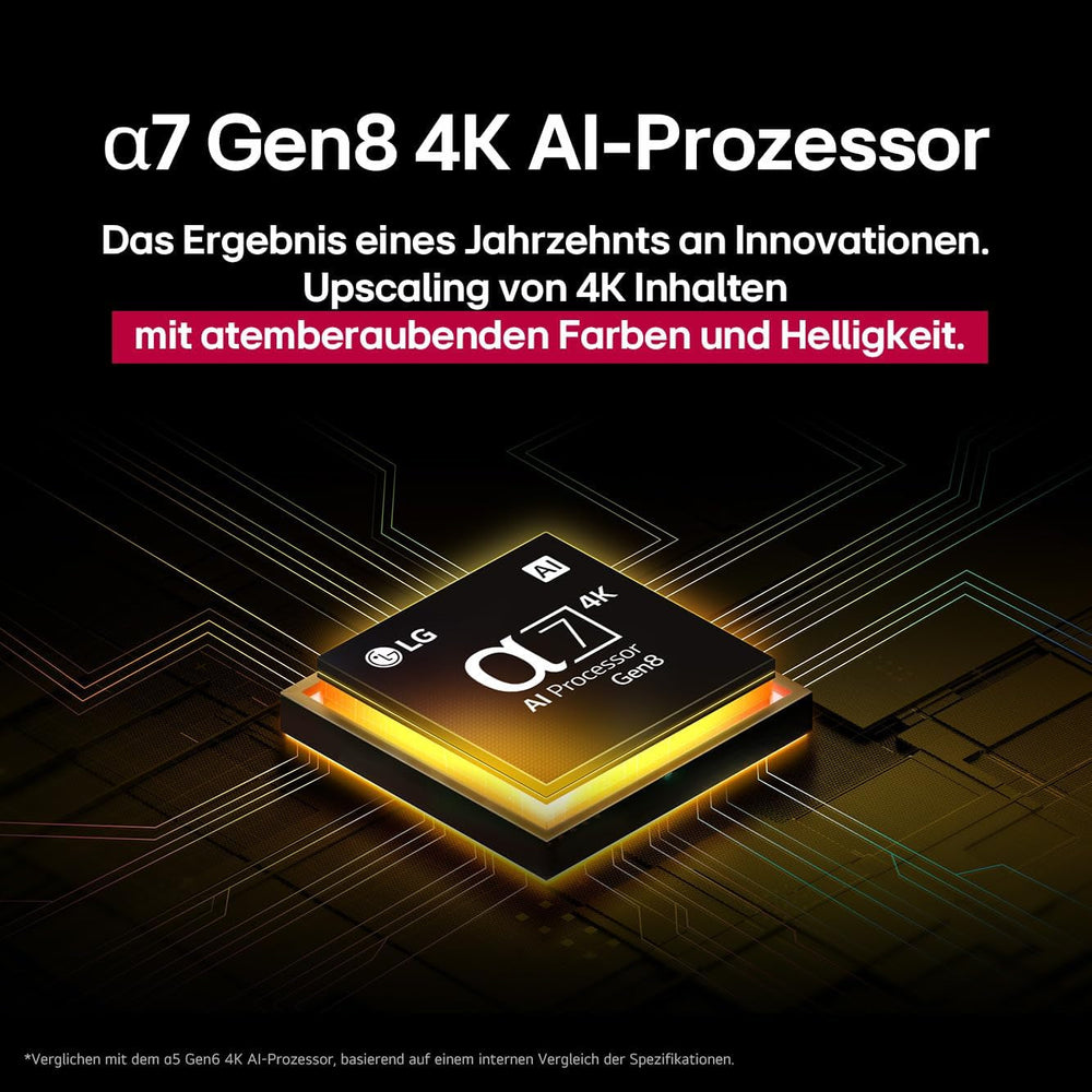 Televizor LG 43NANO80A6B, 43 inch (109 cm), 4K NanoCell AI TV (procesor α7 Gen8 4K AI, webOS 25, 60Hz) [Anul modelului 2025]