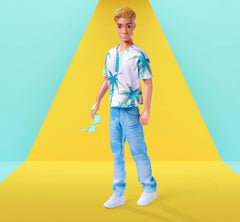 SIMBA 105733729 Steffi Love Kevin Spielpuppe trägt Palmen-Print-Top und coole Jeans inklusive Sonnenbrille 30 cm 3 Jahre alt Naty Shop Dolls