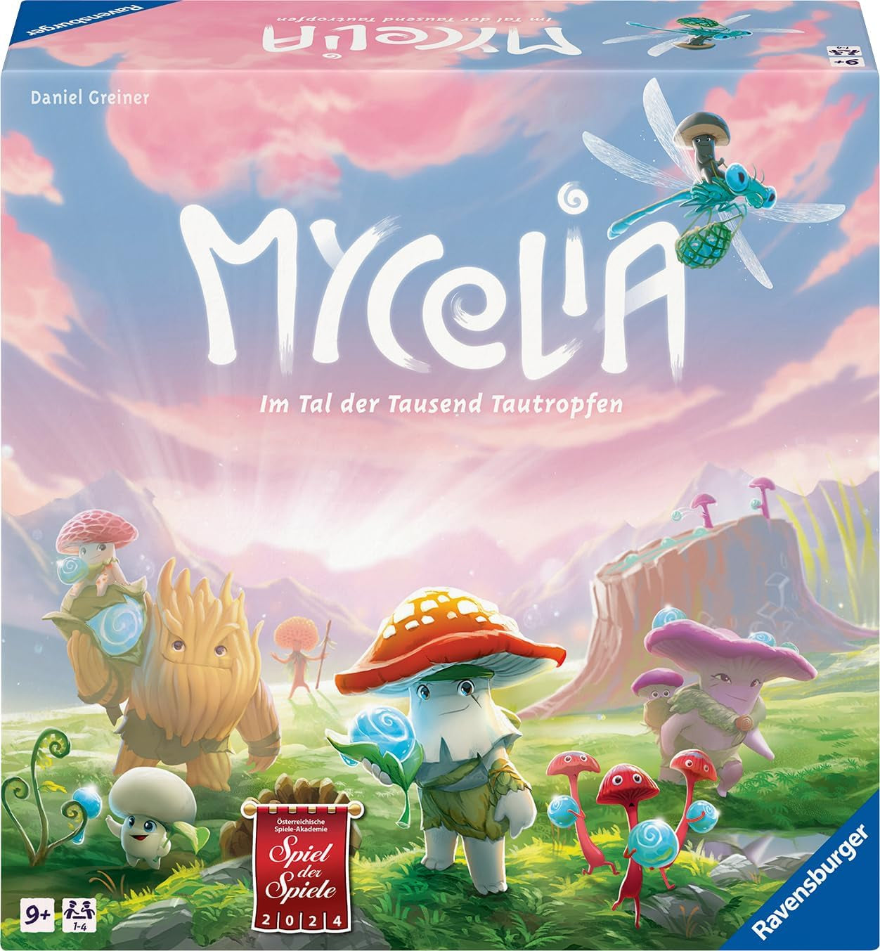 Ravensburger 27489 - Mycelia - Joc de construire a pachetelor de cărți pentru familii, joc de societate pentru adulți și copii cu vârsta de 9 ani și peste - joc de strategie simplu pentru 1-4 jucători