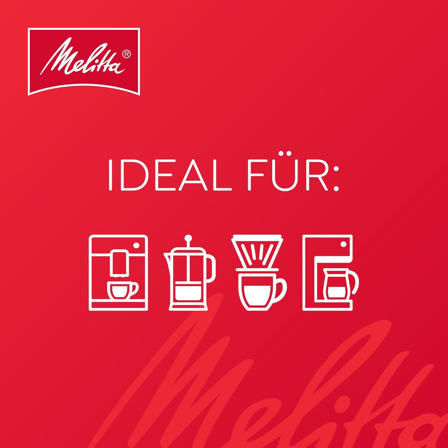 Melitta Auslese Filter-Kaffee 500g, Ganze Kaffee-Bohnen, Bohnen für Filterkaffeemaschinen, starke Röstung, geröstet in Deutschland