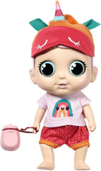 Baby Robin, 30 cm große Babypuppe mit beweglichen Augen und lustigen Soundfunktionen, inklusive Shirt, Hose, Mütze, Strampler, Flasche und Schnuller, 905586 Zapf Creation