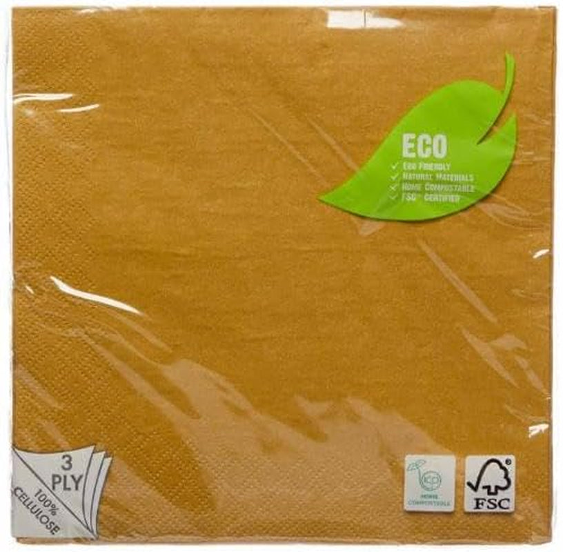 Amscan 9915402-214 Șervețele de aur