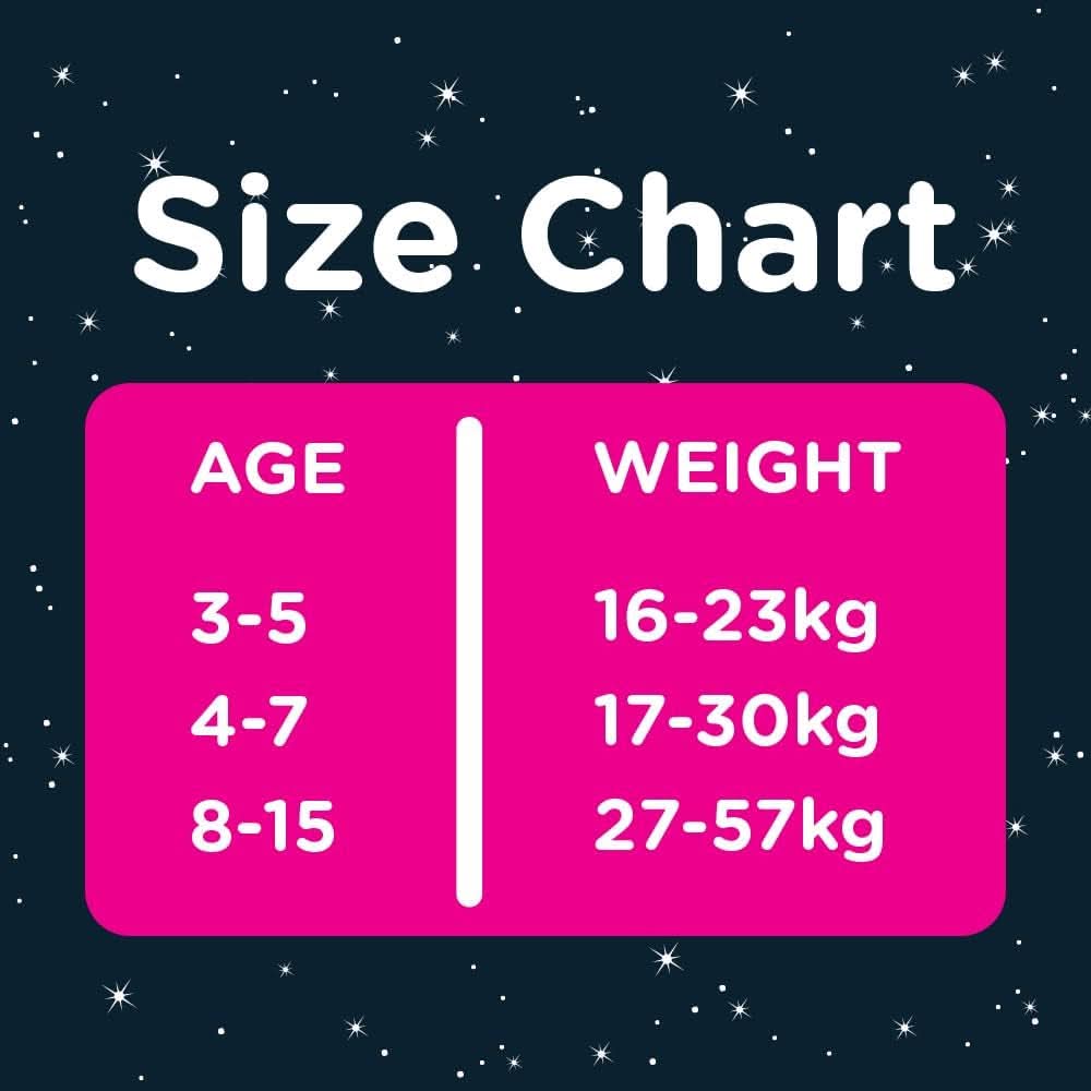 Huggies Nachtwindeln, für Mädchen 8-15 Jahre (27-57 kg), sehr saugfähig, 9 Stück (2er Pack) Mutter und Kind Naty Shop