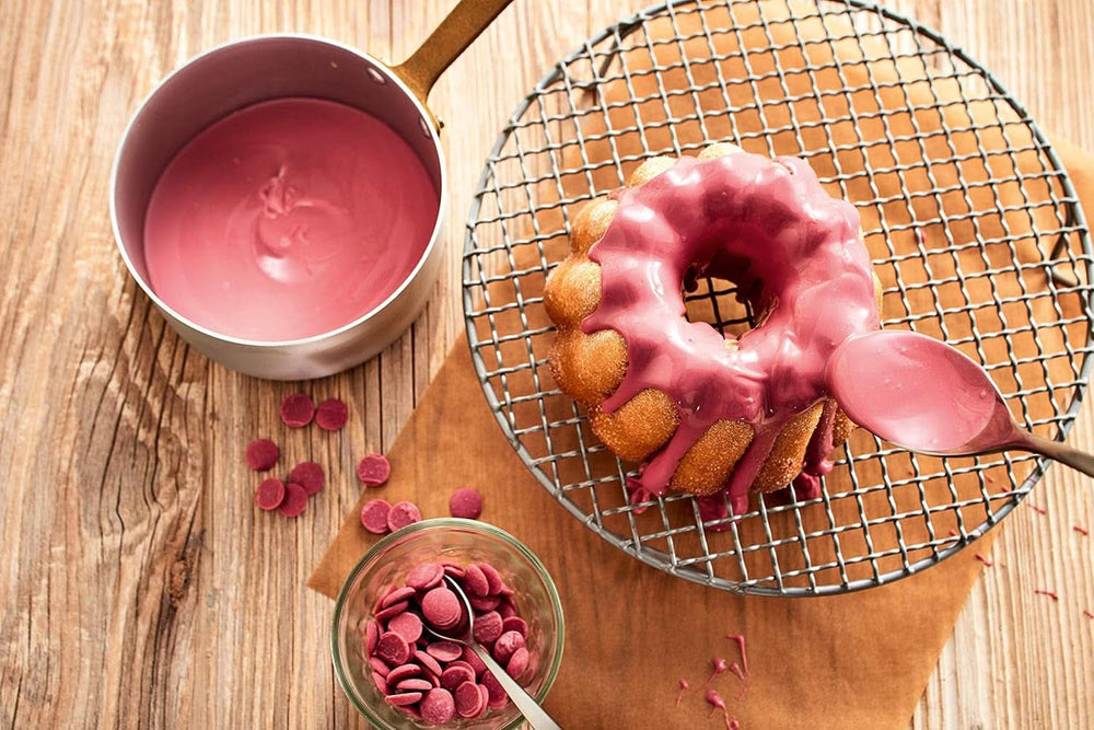 RUF Couverture Chips Ruby, 100 Gramm Glasuren und Dekor Naty Shop