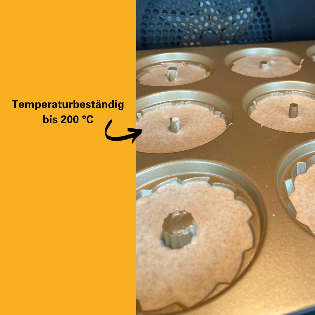 Birkmann, Contoura, Gugelhupfblech Violett, Backform Aus Aluguss, Mit Antihaftbeschichtung Und Rezept, 887077 Formen und Bleche zum Backen Naty Shop