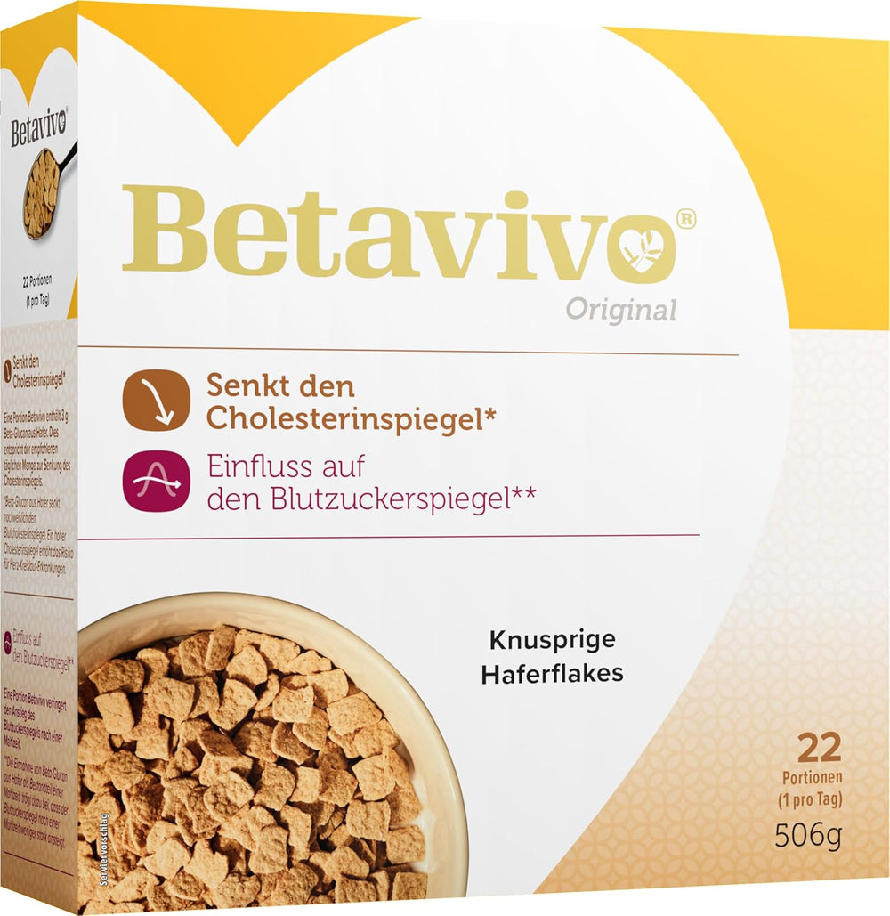 Knusprige Haferflocken – Enthält Hafer-Beta-Glucan zur Unterstützung der Senkung des Cholesterin- und Blutzuckerspiegels – 506 g