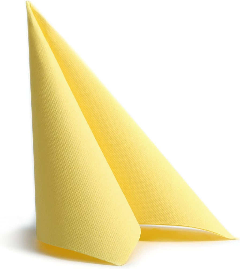 Șervețele Soft Point 50, șervețel de unică folosință de înaltă calitate, 38X38 Cm, galben