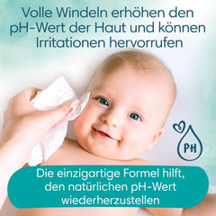 Virtuelles Paket: Harmony Größe 1 und Aqua Wet Wipes