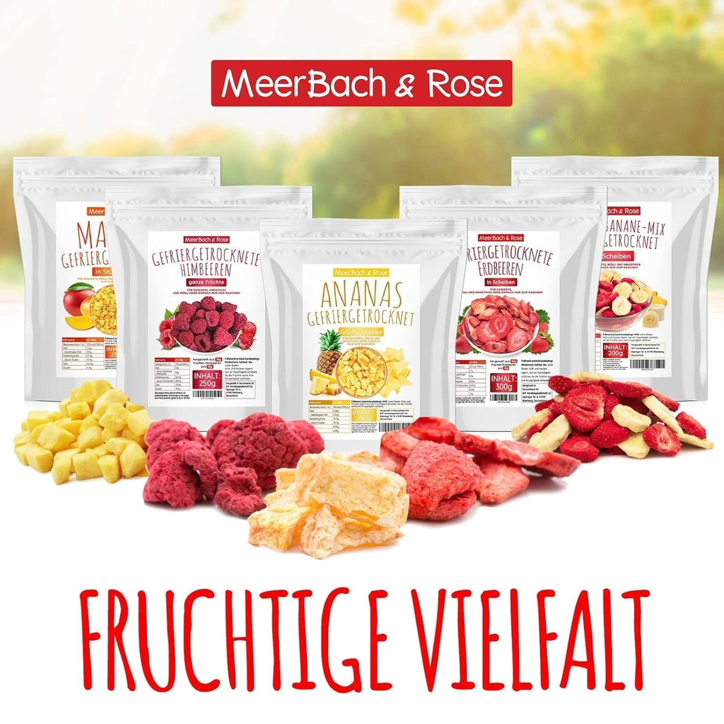 Căpșuni liofilizate, 100g fructe liofilizate în felii, neîndulcite, chipsuri cu căpșuni fructate, căpșuni uscate Produse deshidratate Naty Shop