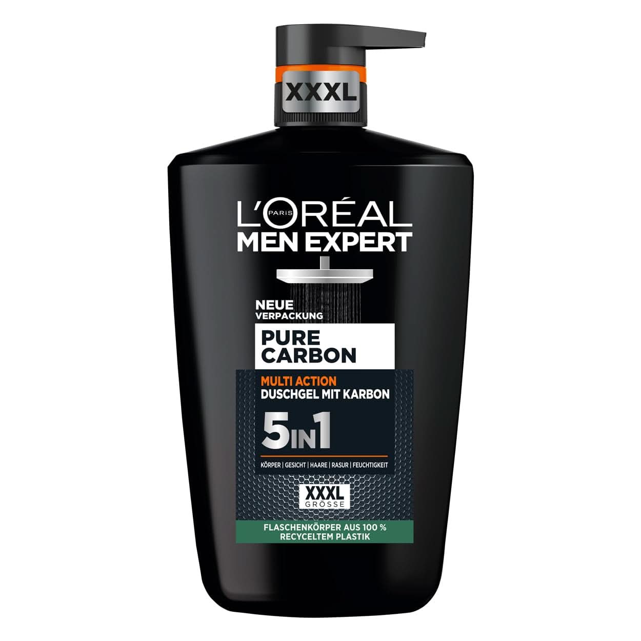 L'Oréal Men Expert XXXL 5In1 Duschgel und Shampoo für Männer, 1 Liter Naty Shop Default Title