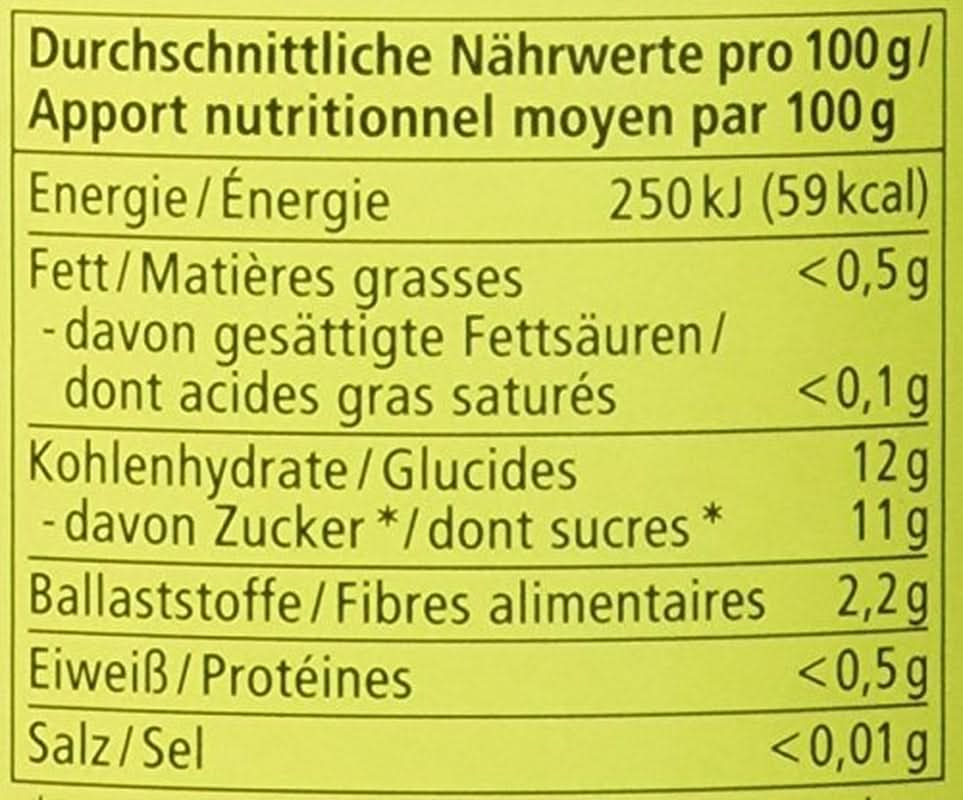 Bio-Apfelmus mit Birnen, 360 Gramm Mutter und Kind Naty Shop