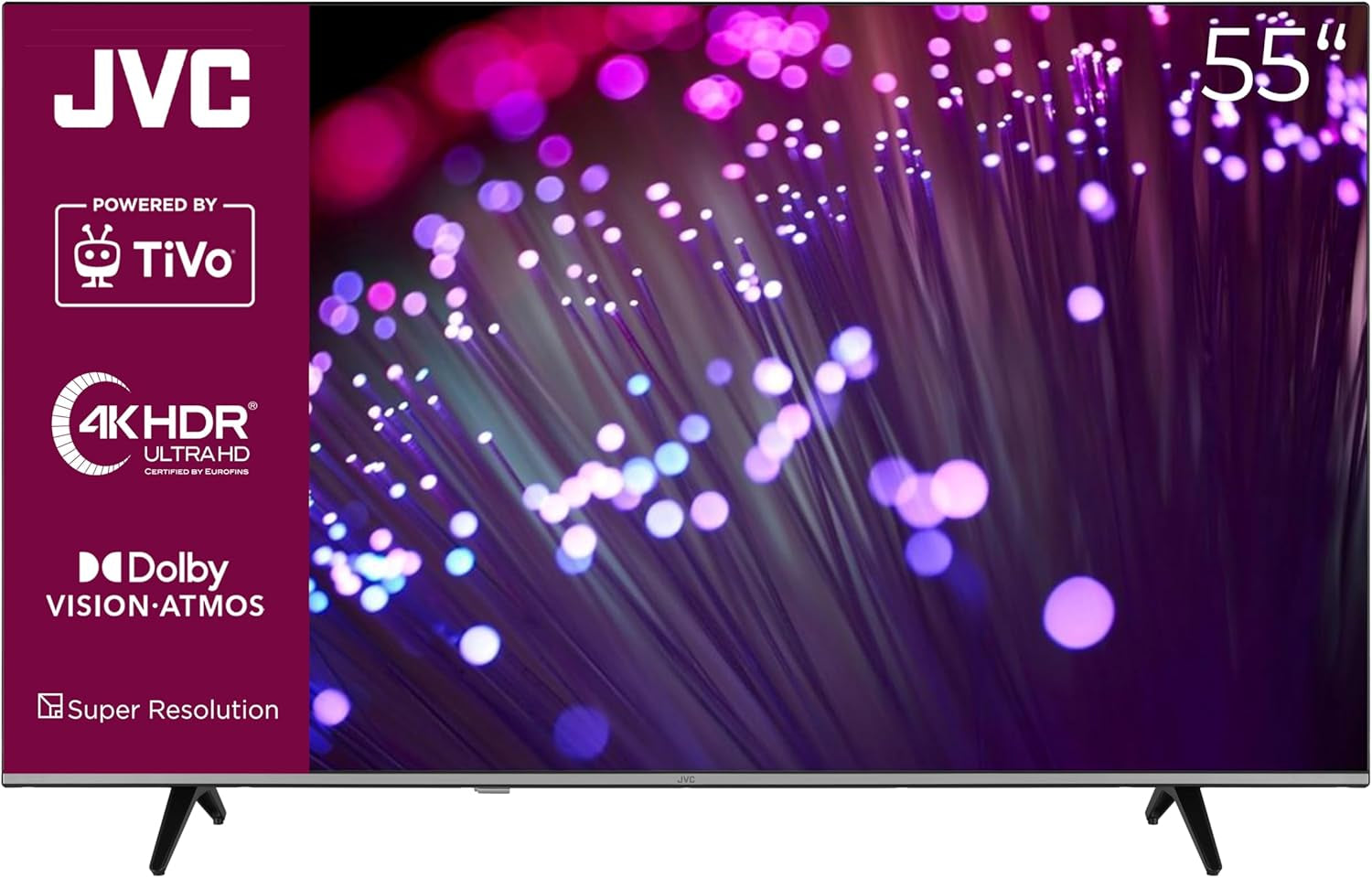 Televizor inteligent JVC de 32 de inci, cu tehnologie TiVo (Full HD, HDR, tuner triplu, 6 luni HD+ inclus) LT-32VF5355W