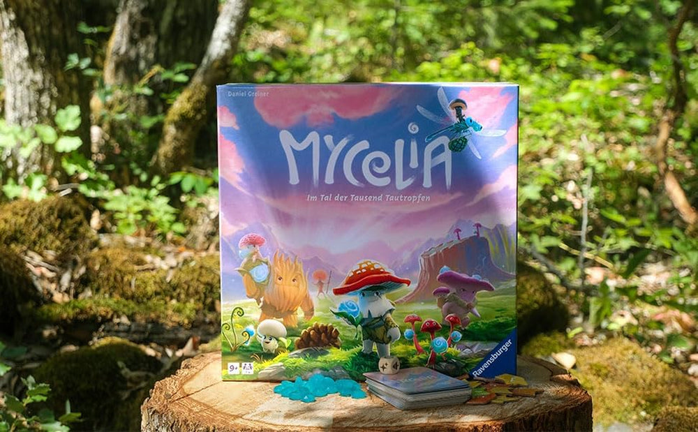 Ravensburger 27489 - Mycelia - Joc de construire a pachetelor de cărți pentru familii, joc de societate pentru adulți și copii cu vârsta de 9 ani și peste - joc de strategie simplu pentru 1-4 jucători