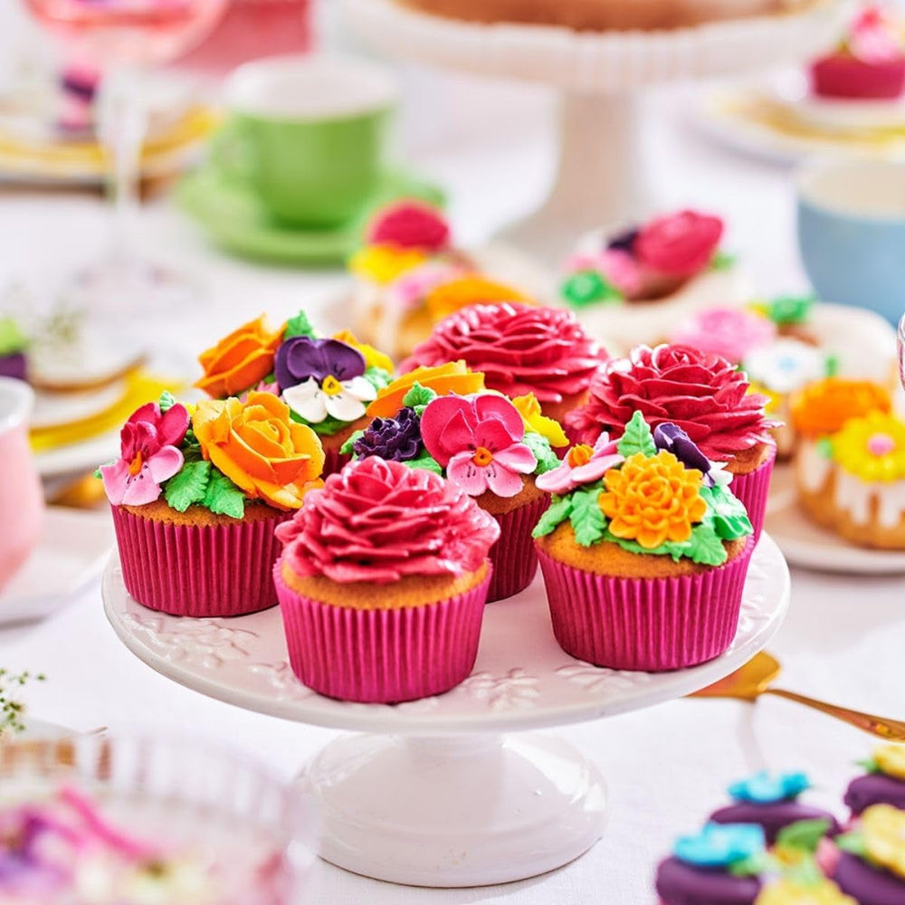 Funcakes Mix Für Buttercreme: Einfach Zu Berübenen, Cremig, Perfekt Zum Dekorieren, Abdecken Und Füllen Von Kuchen, Belag Auf Cupcakes, Halal., 1 Kg Mix zum Backen und Kochen Naty Shop