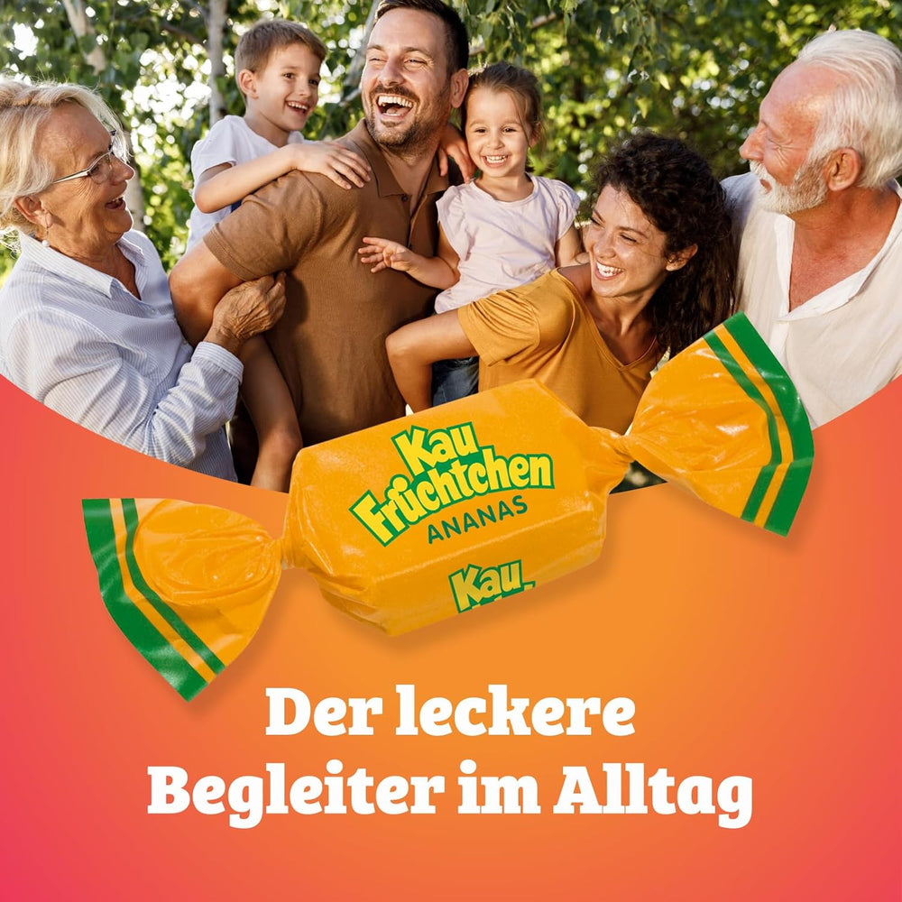 Zu kaufen – 1 x 425g – Softbonbons in fünf fruchtigen Geschmacksrichtungen