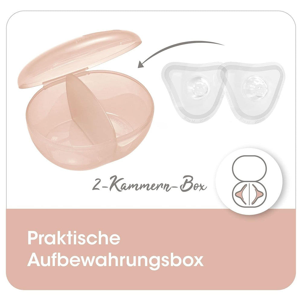 Nip® First Moments Stillhütchen, 2 Stück Lebensmittel- und Stillzubehör Bebe Naty Shop