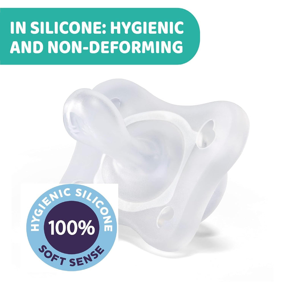 PHYSIOFORMA MINI SUSPENSIE MOALE PURGE, LUMINOASĂ, 2-6M, 100% SILICON, 2 BUC.