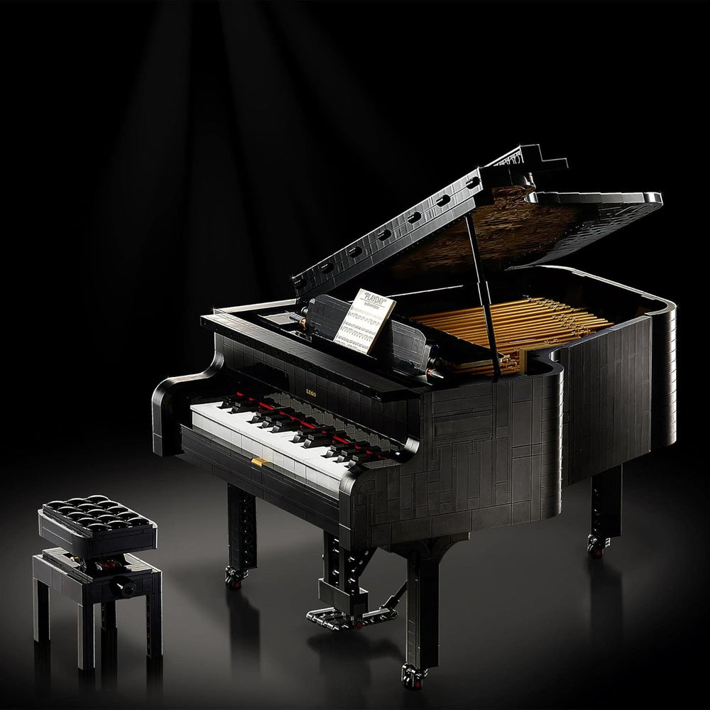 LEGO Ideas Konzertflügel (21323); Bauset; Ihr eigener Konzertflügel; tolles Modellbauprojekt geschätzt Pianisten, Musiker, Musikliebhaber oder Bastler (3.662 Teile)