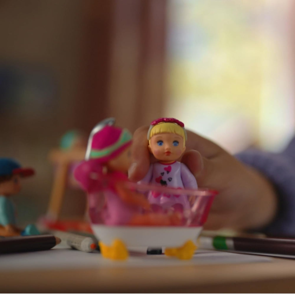 BABY Born Minis Badespielset mit Minis Amy und Duck Doll, 906101 Zapf Creation Naty Shop Puppen