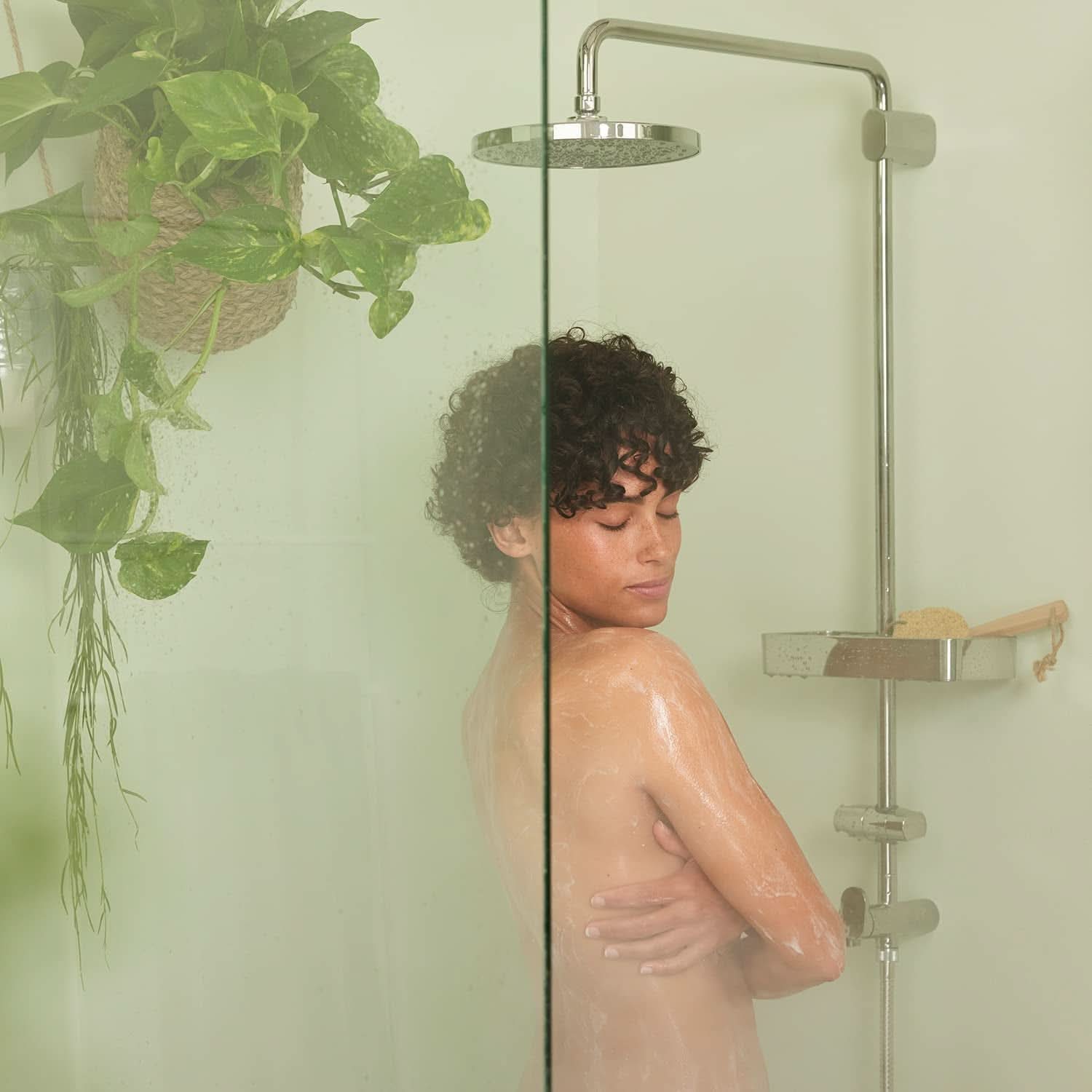 WELEDA Organic Refresh Shower Gel Vegan, gel de duș unisex, aromă de lămâie / portocală, 200 ml Naty Shop