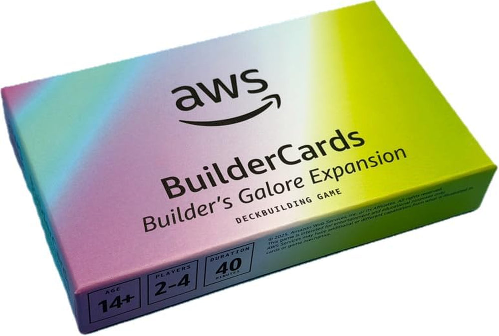 BuilderCards – Cloud Architecture Kartenspiel – Grundspiel (Englisch), Weiß