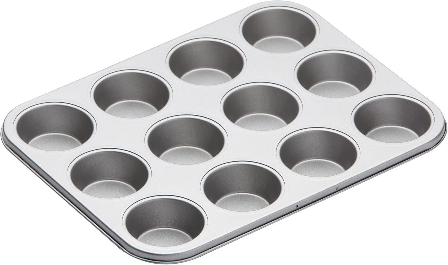 Kitchen Craft Muffin-Backblech, Antihaftbeschichtung, für 12 Muffins, 35 cm x 27 cm, Naty Shop Backformen und -bleche