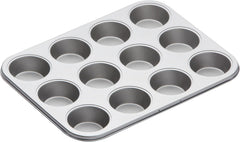 Kitchen Craft Muffin-Backblech, Antihaftbeschichtung, für 12 Muffins, 35 cm x 27 cm, Naty Shop Backformen und -bleche