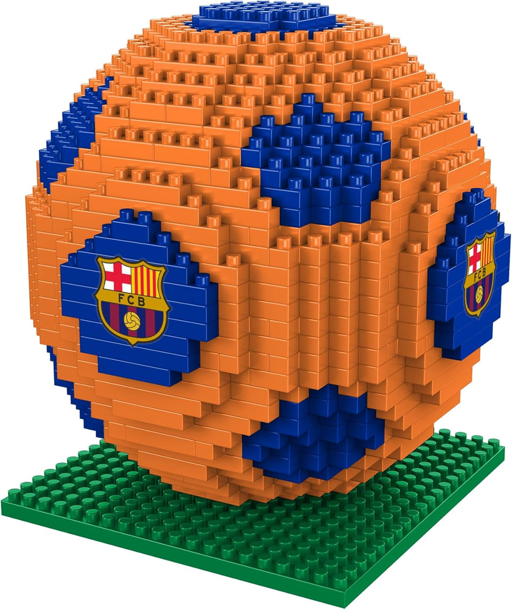 FOCO Offizielles Lizenzprodukt Manchester City FC BRXLZ 3D-Fußball-Konstruktionsspielzeug Modell In alternativer Teamfarbe