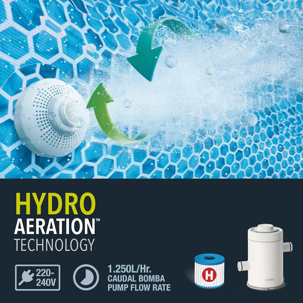 3 m x 76 cm Metallrahmenpool mit Filterpumpe, 4485 Liter, blau, 305 x 76 cm, 28202UK