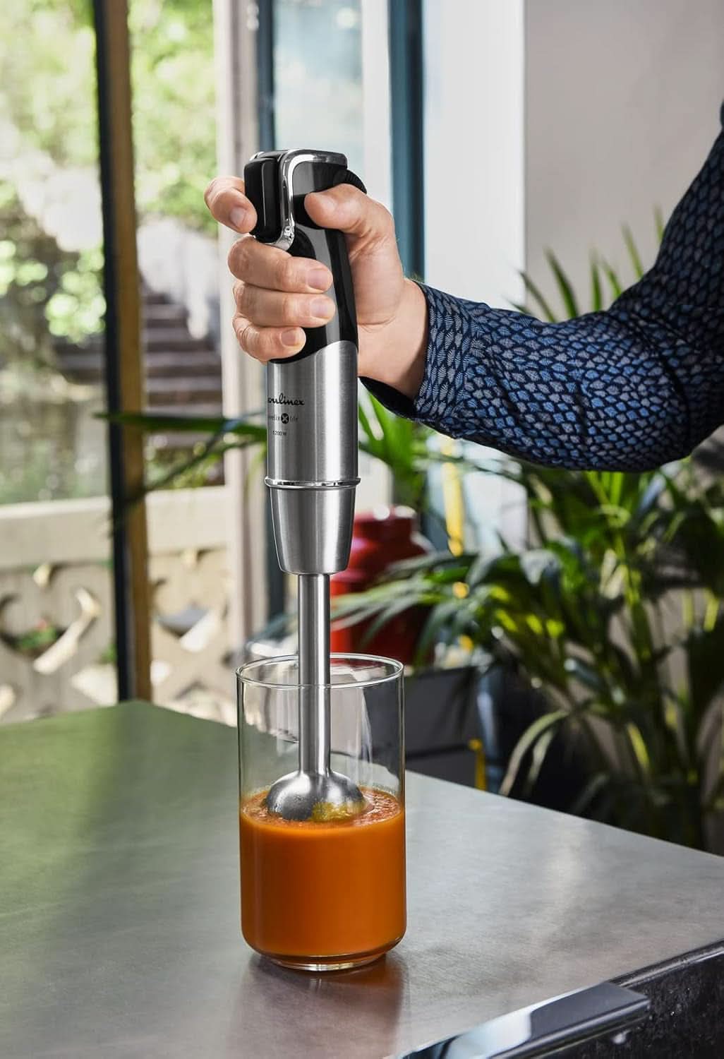 Infinyforce Pro Standmixer 1200W, Hochleistungsklingen, Schnelle Ergebnisse, Ergonomische Geschwindigkeitsregelung, Geschwindigkeitsregelung, Abnehmbare Spülmaschinenfeste Teile DD95JD10 Kitchen Naty Shop