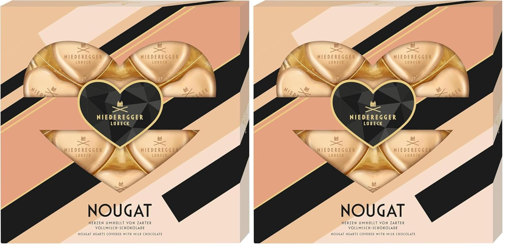 Niederegger Nougatherzen, 125 g