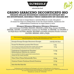 - Bio-Buchweizen geschält 5 Kg - Rohgetreide, nicht wärmebehandelt, aus biologischem Anbau, Convenience-Paket