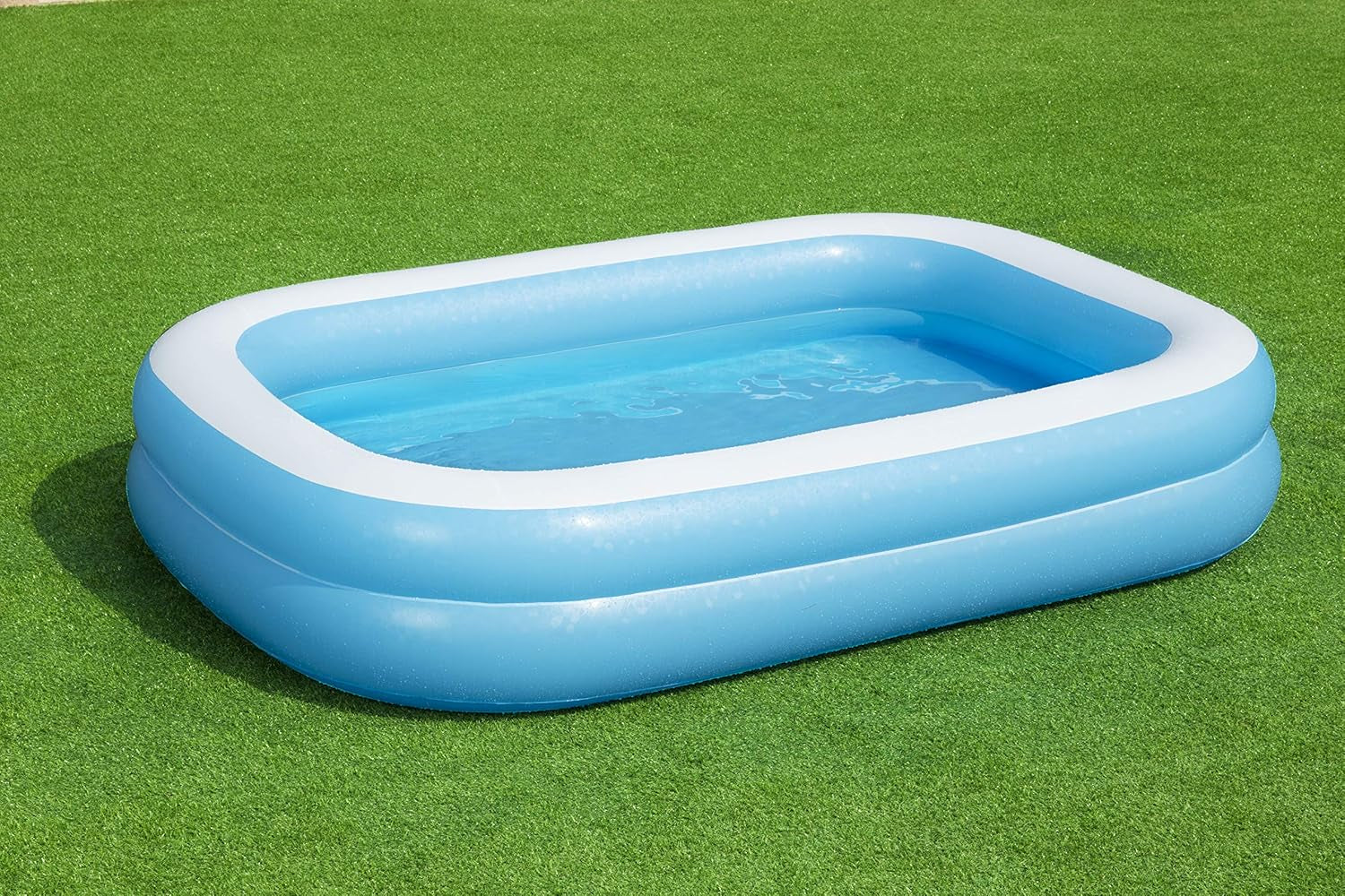 Piscină Bestway Family, piscină dreptunghiulară pentru copii, ușor de asamblat, culoare, 262 x 175 x 51 cm