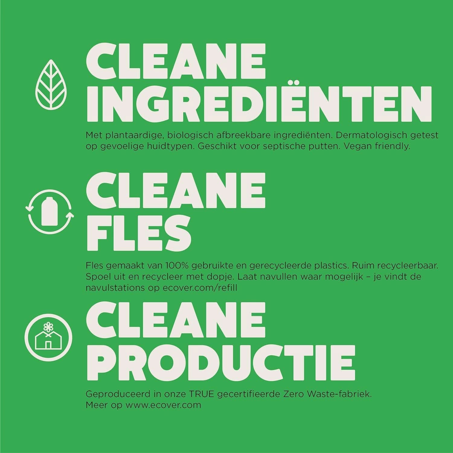 Ecover Delicate Detergent Black & Dark - Lime & Lotus (5 litri, 111 spalari), Detergent lichid cu ingrediente vegetale pentru rufe închise la culoare Naty Shop