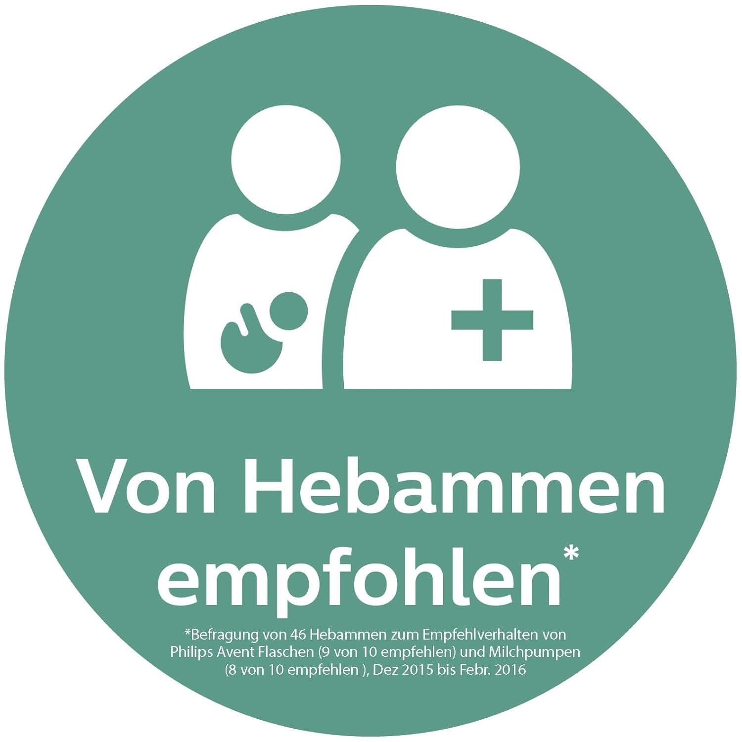 Doppelte elektrische Milchpumpe Philips Avent SCF334/02 Zubehör Essen und Stillen Bebe Naty Shop