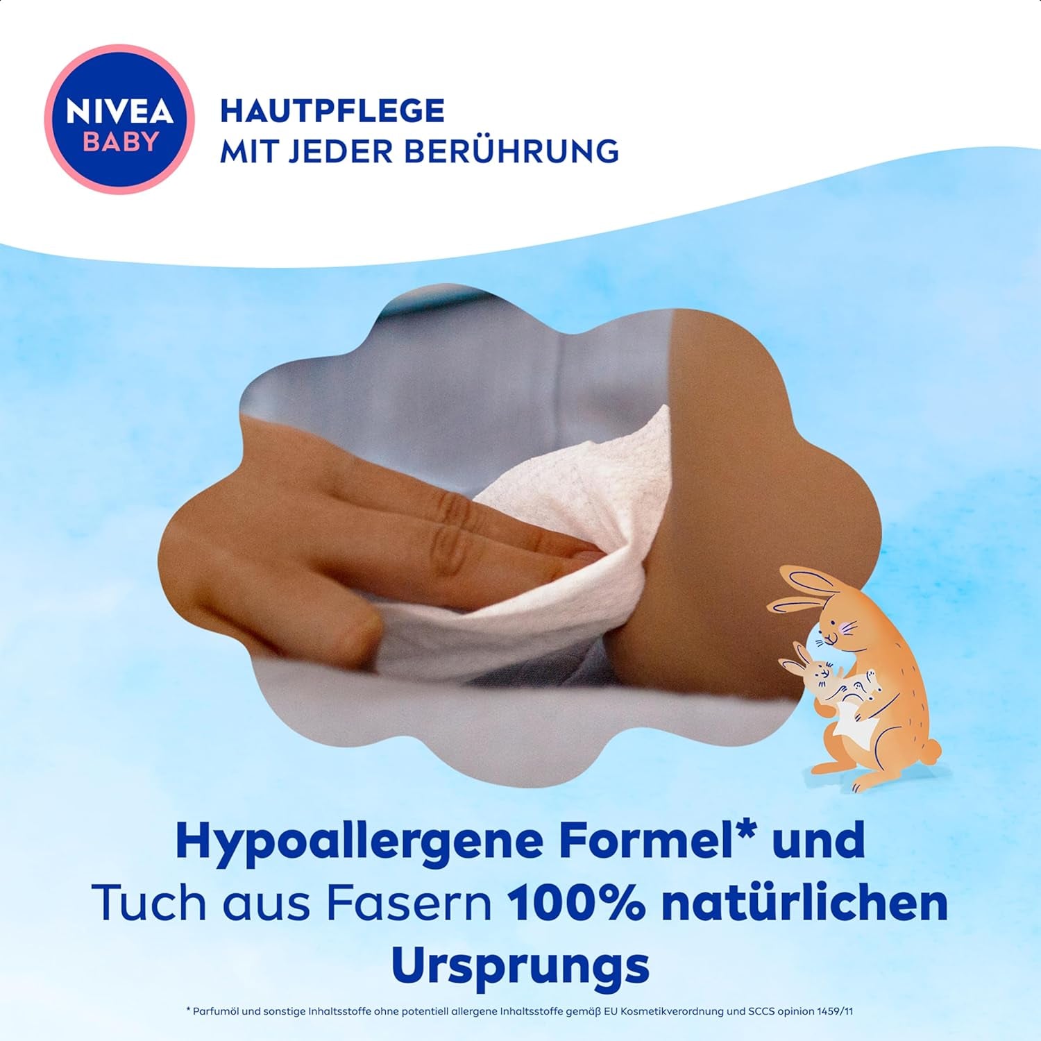 NIVEA Baby Aqua Feuchttücher 4x57 Stück