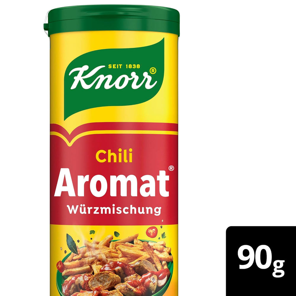 Knorr Würzmischung Chili aromatisiert für schnelle Gerichte zum Würzen und Würzen von Kartoffeln, Nudeln, Gemüse und mehr 90 g