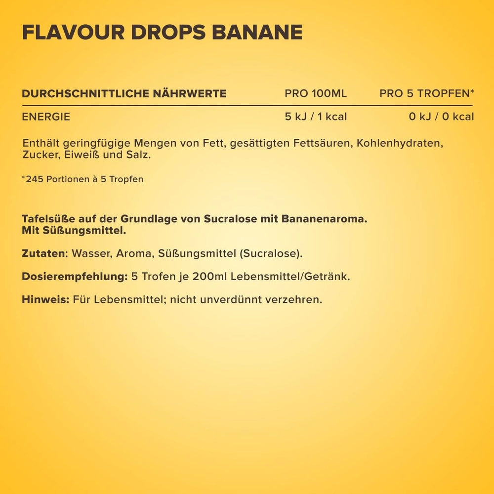 Ironmaxx Flavoured Drops – Keine Kalorien und kein Zucker, 50 ml Flavours Naty Shop