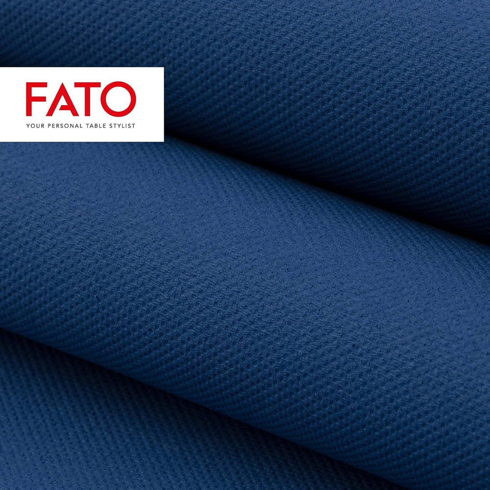 - Șervețele de hârtie de unică folosință, moi și blânde, pachet de 40 de șervețele, dimensiune 38X38 pliate în 4, 2 straturi, culoare albastru noapte, 100% hârtie din celuloză pură, certificate Fsc (pachet de 3)