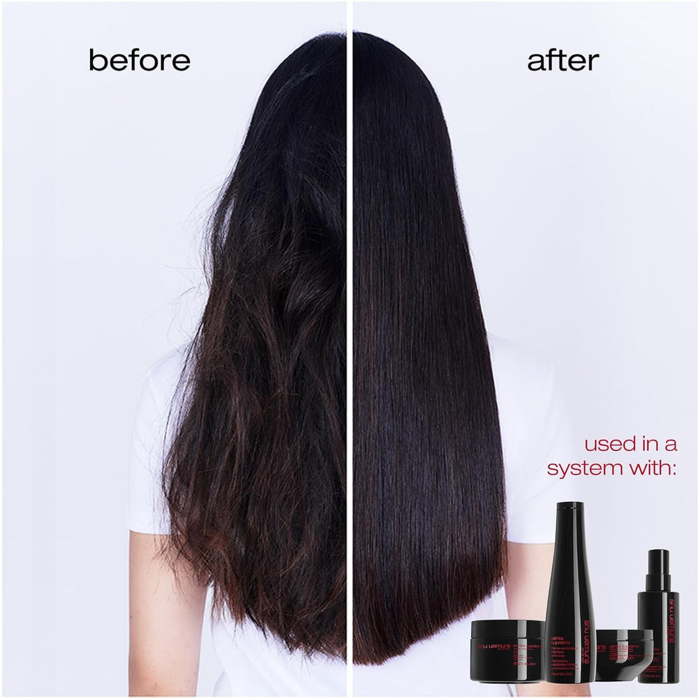 Shu Uemura, Ashita Supreme, Mască de păr revitalizantă intensivă, Pentru toate tipurile de păr, Cu extract de ashitaba, Pentru mai multă strălucire și suplețe, Anti-spliss, 200 ml Masca de par Naty Shop