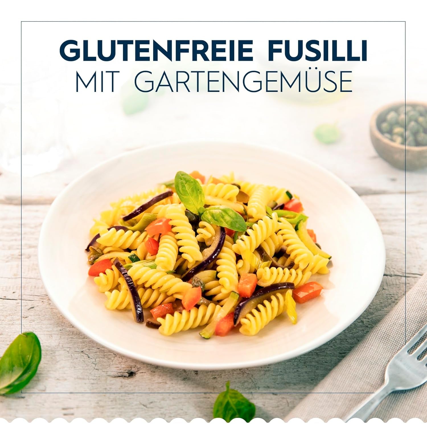 Glutenfreie Barilla Fusilli-Nudeln aus köstlichem Mais und Reis – perfekt für Menschen mit Zöliakie oder Glutenunverträglichkeit, 400 g