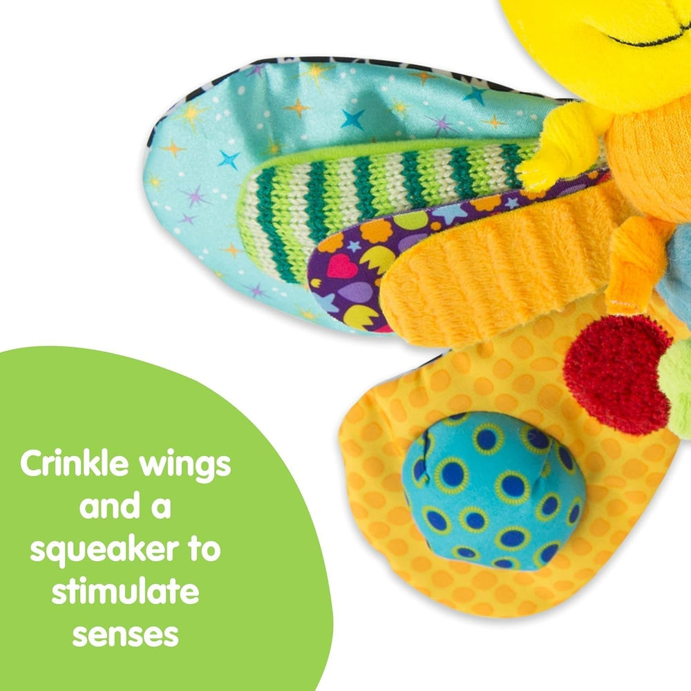 Jucărie Lamaze pentru bebeluși Captain Calamari, caracatița pirat Clip & Go - jucărie de înaltă calitate pentru copii mici - de la 0 luni & Freddie, licuriciul Clip & Go - jucărie de înaltă calitate pentru copii mici Jucarii Bebe Naty Shop