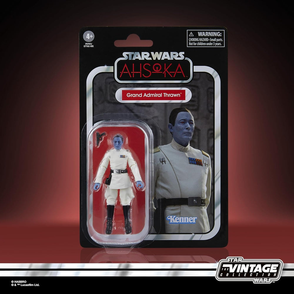 Star Wars Colecția Vintage Grand Admiral Thrawn, Star Wars: Ahsoka Figura de acțiune de colecționat (scară de 9,5 cm) Action figures Naty Shop