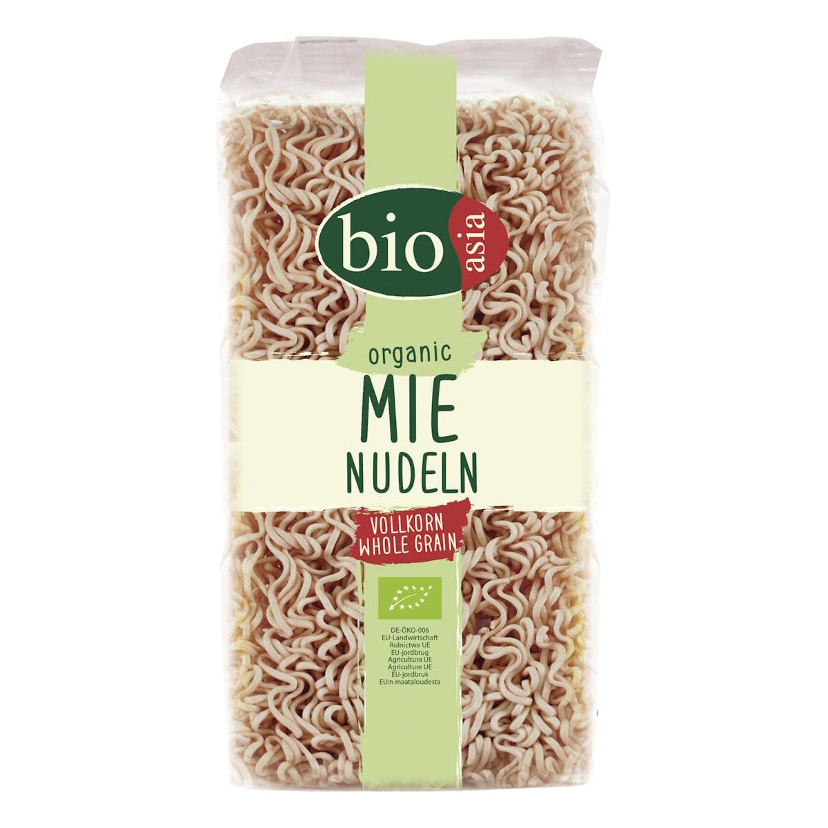 BIOASIA Bio Mie Nudeln, aus Vollkorn, schnell und einfach zubereitet (1 x 250 g)
