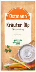 Ostmann Gewürze – Kräuter Dip, aromatische Gewürze für leckere Dips und Soßen zu Snacks, Chips, Brot, Fleisch, Gemüse und vielem mehr, 10 g
