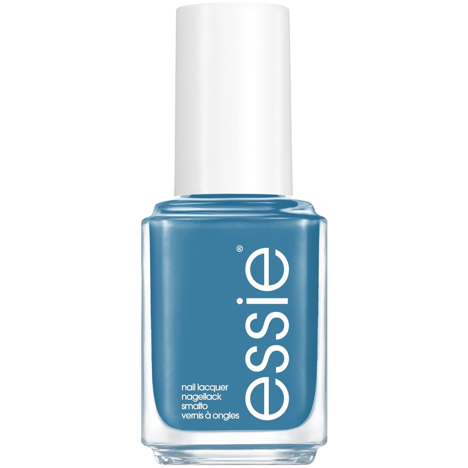 Essie Nagellack für intensiv gefärbte Nägel, Nr. 92 Arubablau, blau, 13,5 ml