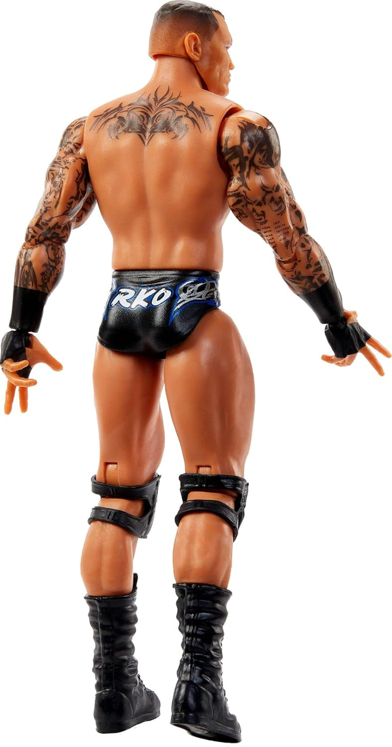 Mattel WWE Randy Orton Action Figure, Main Battle Series #154, Aprox. 15cm inaltime Personaj de colectie cu 10 puncte de miscare si aspect realist, JCV42, [Multicolor] Action figures Naty Shop