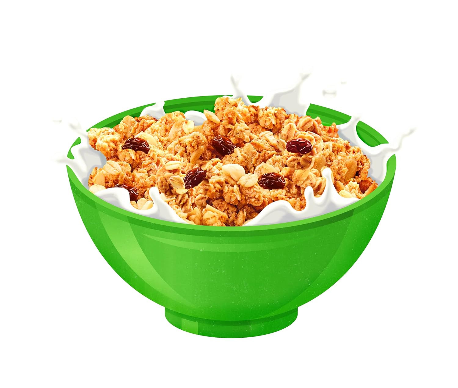 Dr. Oetker Vitalis Classic Knuspermüsli: Großpackung knuspriges Frühstücksmüsli mit Rosinen, 1 Packung, 1,5 kg